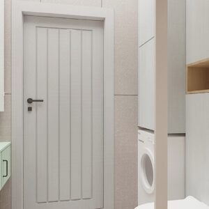 łazienka w stylu skandynawskim - projektant wnętrz Gdańsk