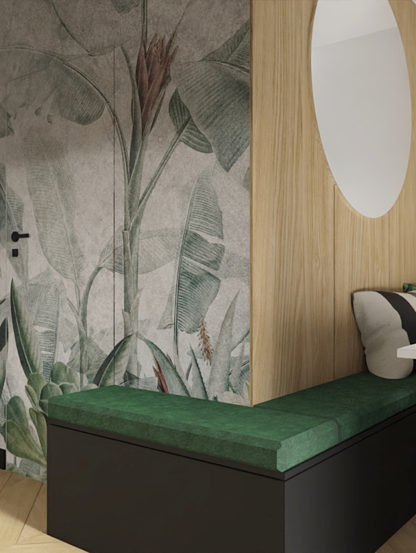 kawalerka w Chojnicach - urban jungle