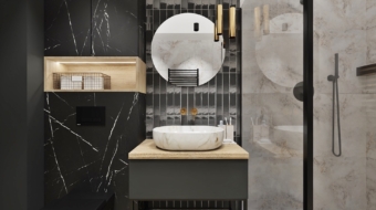 Łazienka w stylu industrialnym