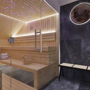 wizualizacja sauna'